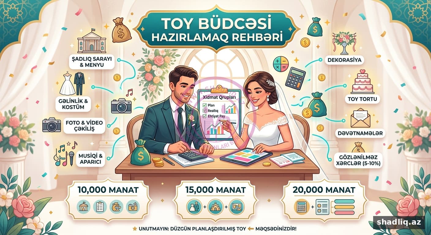 Toy büdcəsi necə hazırlanmalıdır? – Xərcləri düzgün bölüşdürməyin yolları